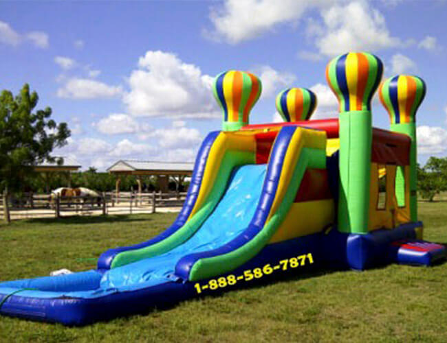 Super Balloon Water Slide Miami Party Rentals